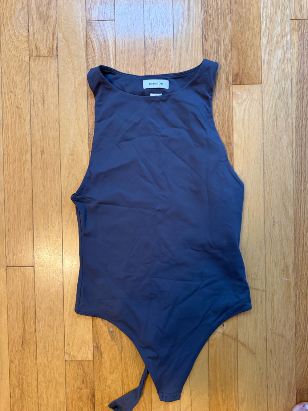 Babaton dark grey bodysuit